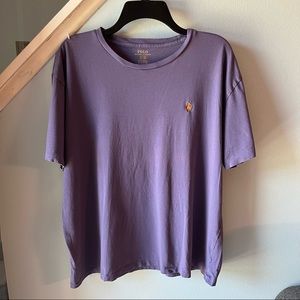 Large Purple Polo T-Shirt